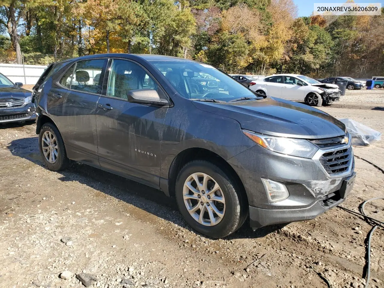2GNAXREV5J6206309 2018 Chevrolet Equinox Ls