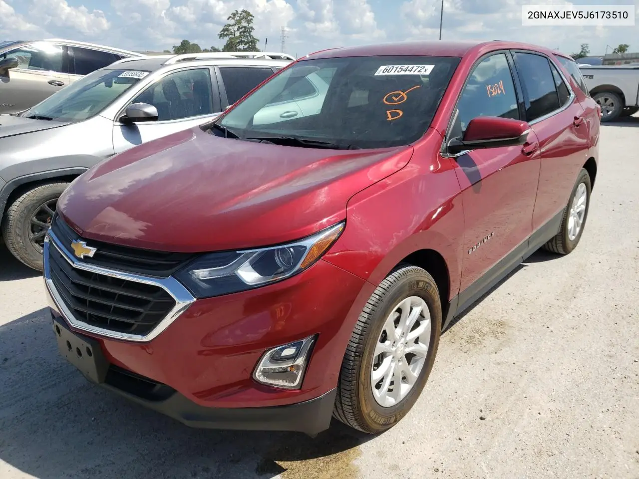 2GNAXJEV5J6173510 2018 Chev Equinox