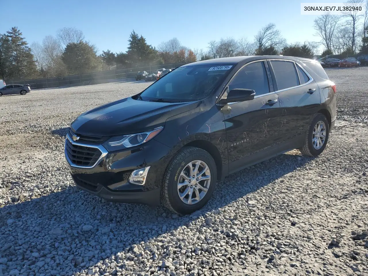 3GNAXJEV7JL382940 2018 Chevrolet Equinox Lt