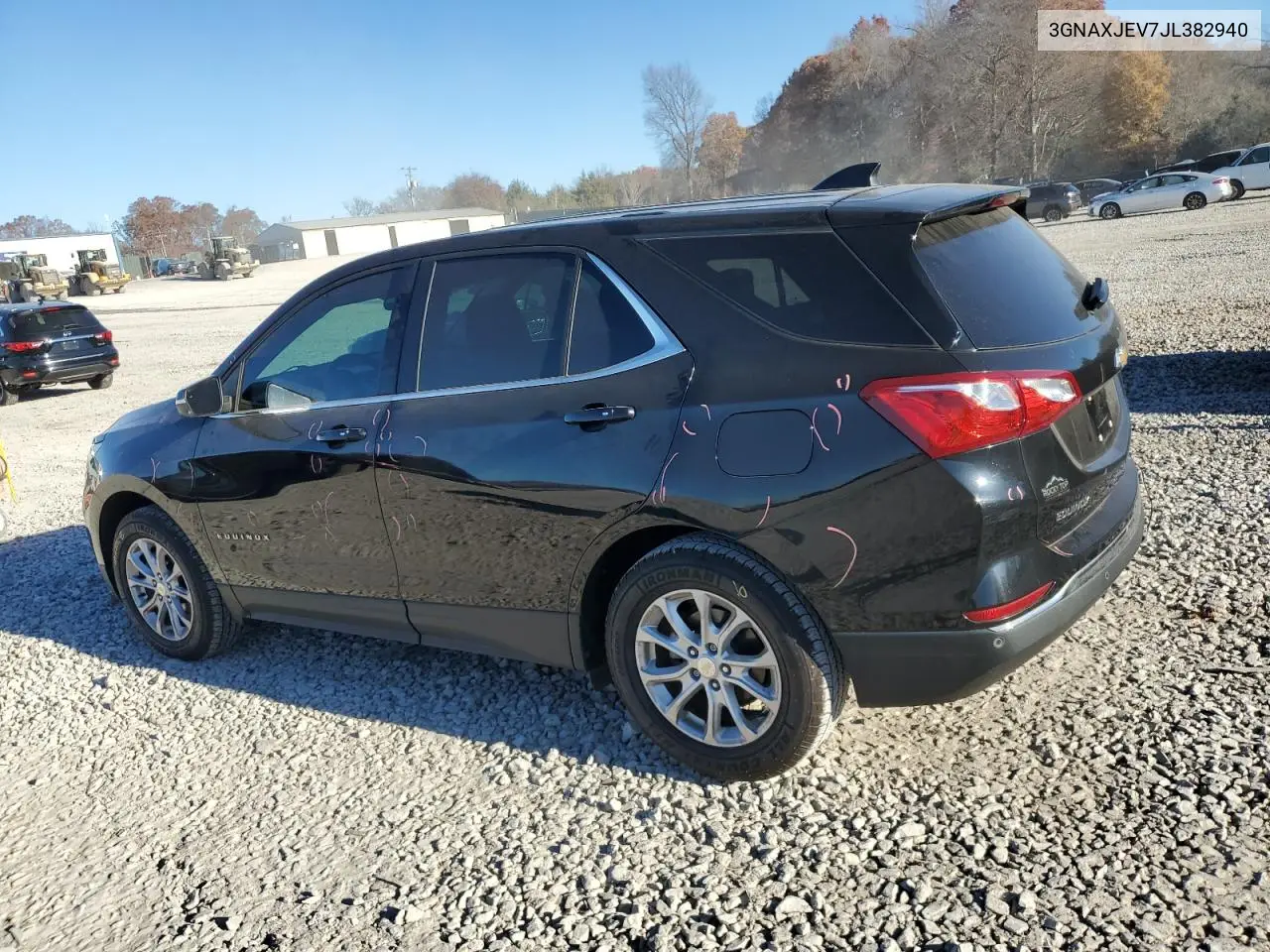 3GNAXJEV7JL382940 2018 Chevrolet Equinox Lt