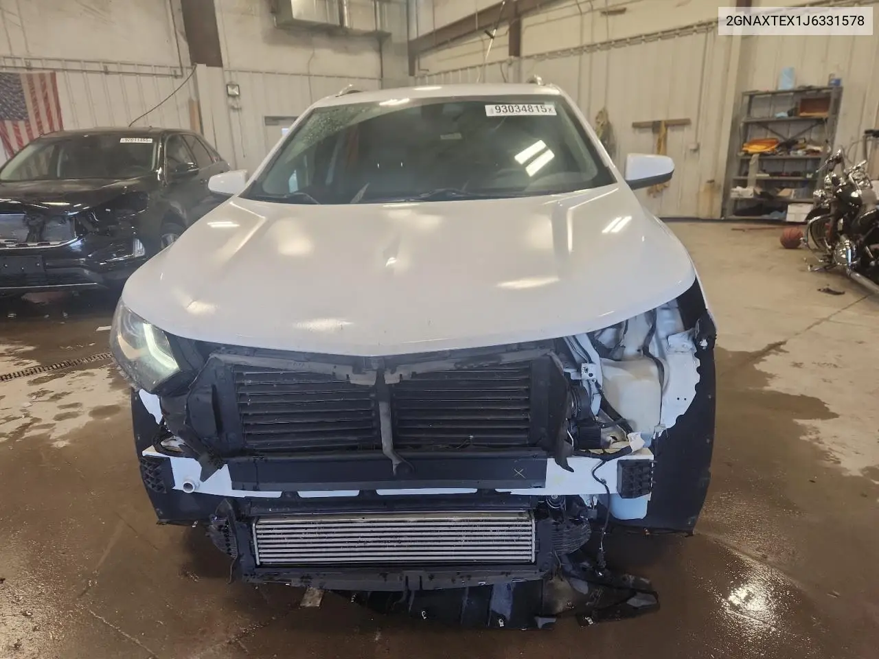 2GNAXTEX1J6331578 2018 Chevrolet Equinox Lt