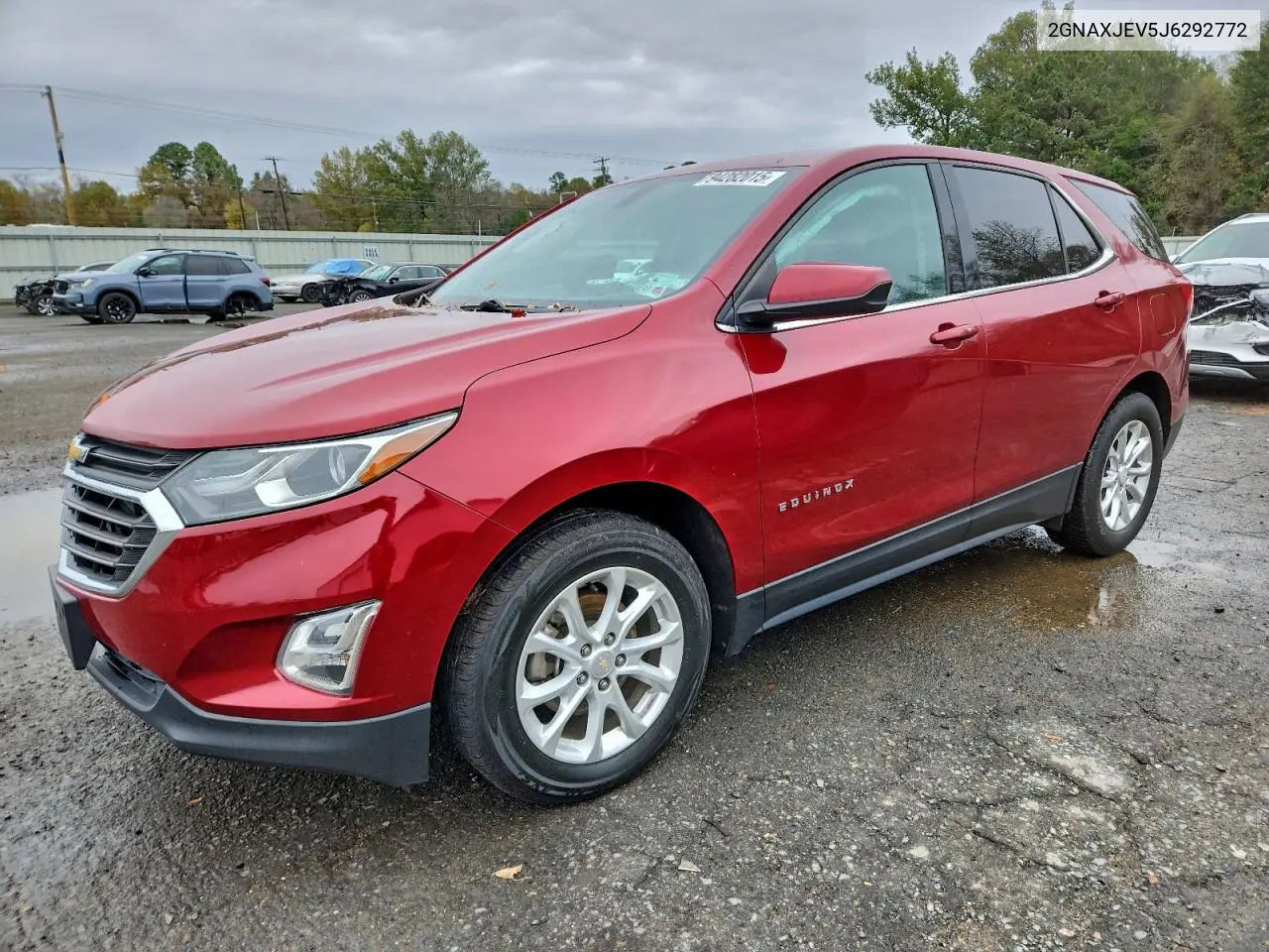 2GNAXJEV5J6292772 2018 Chevrolet Equinox Lt