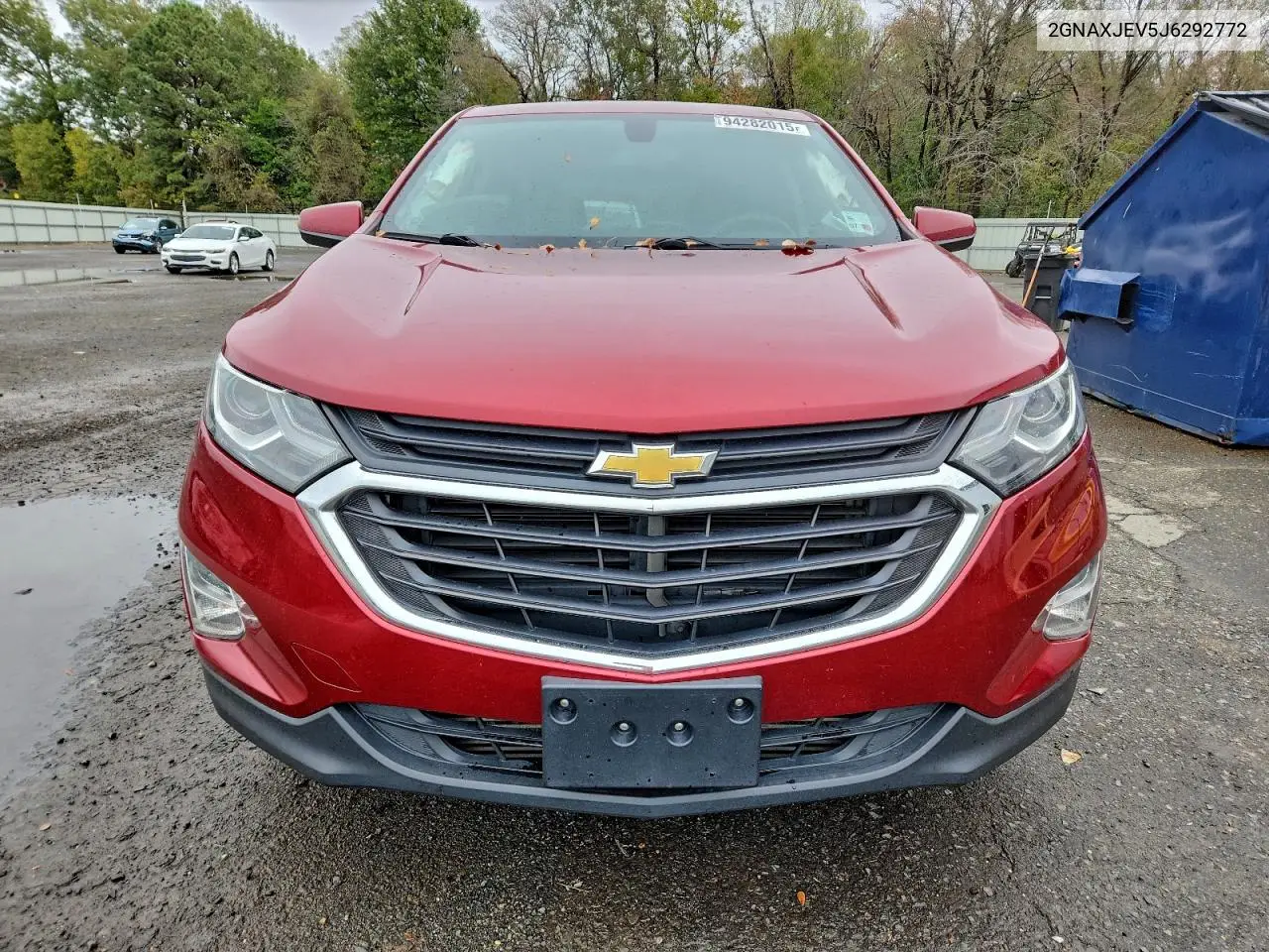 2GNAXJEV5J6292772 2018 Chevrolet Equinox Lt