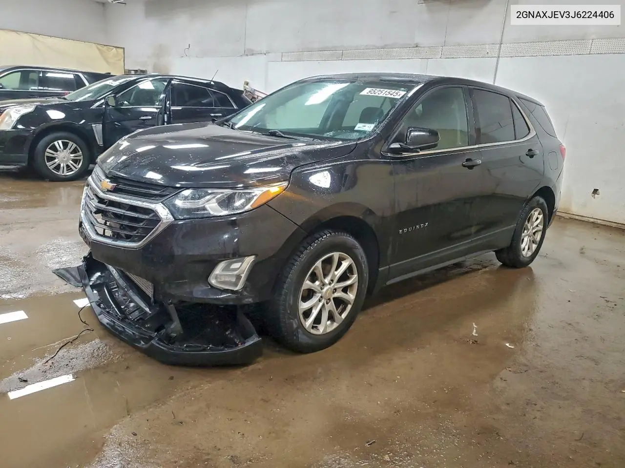 2GNAXJEV3J6224406 2018 Chevrolet Equinox Lt
