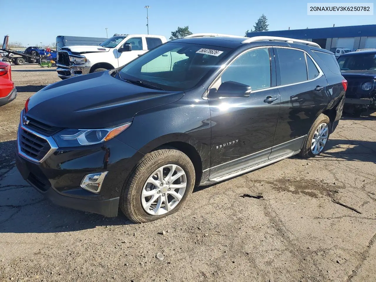 2GNAXUEV3K6250782 2019 Chevrolet Equinox Lt