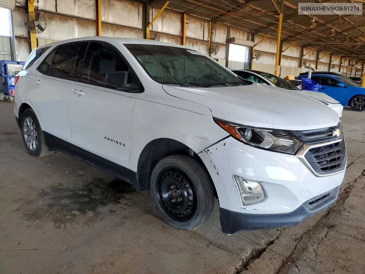 3GNAXHEV5KS651274 2019 Chevrolet Equinox Ls