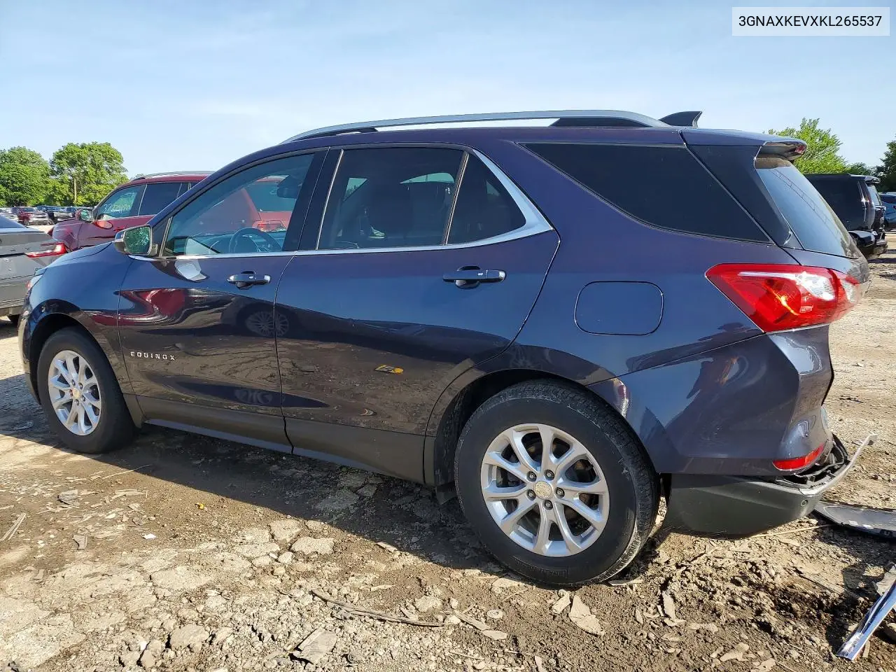 2019 Chevrolet Equinox Lt VIN: 3GNAXKEVXKL265537 Lot: 56628126