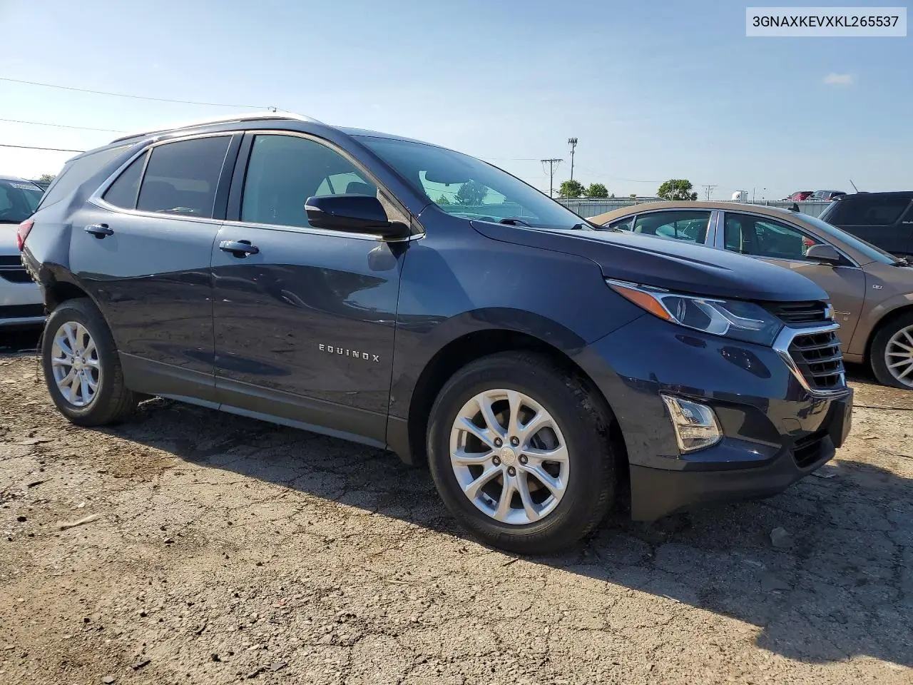 2019 Chevrolet Equinox Lt VIN: 3GNAXKEVXKL265537 Lot: 56628126