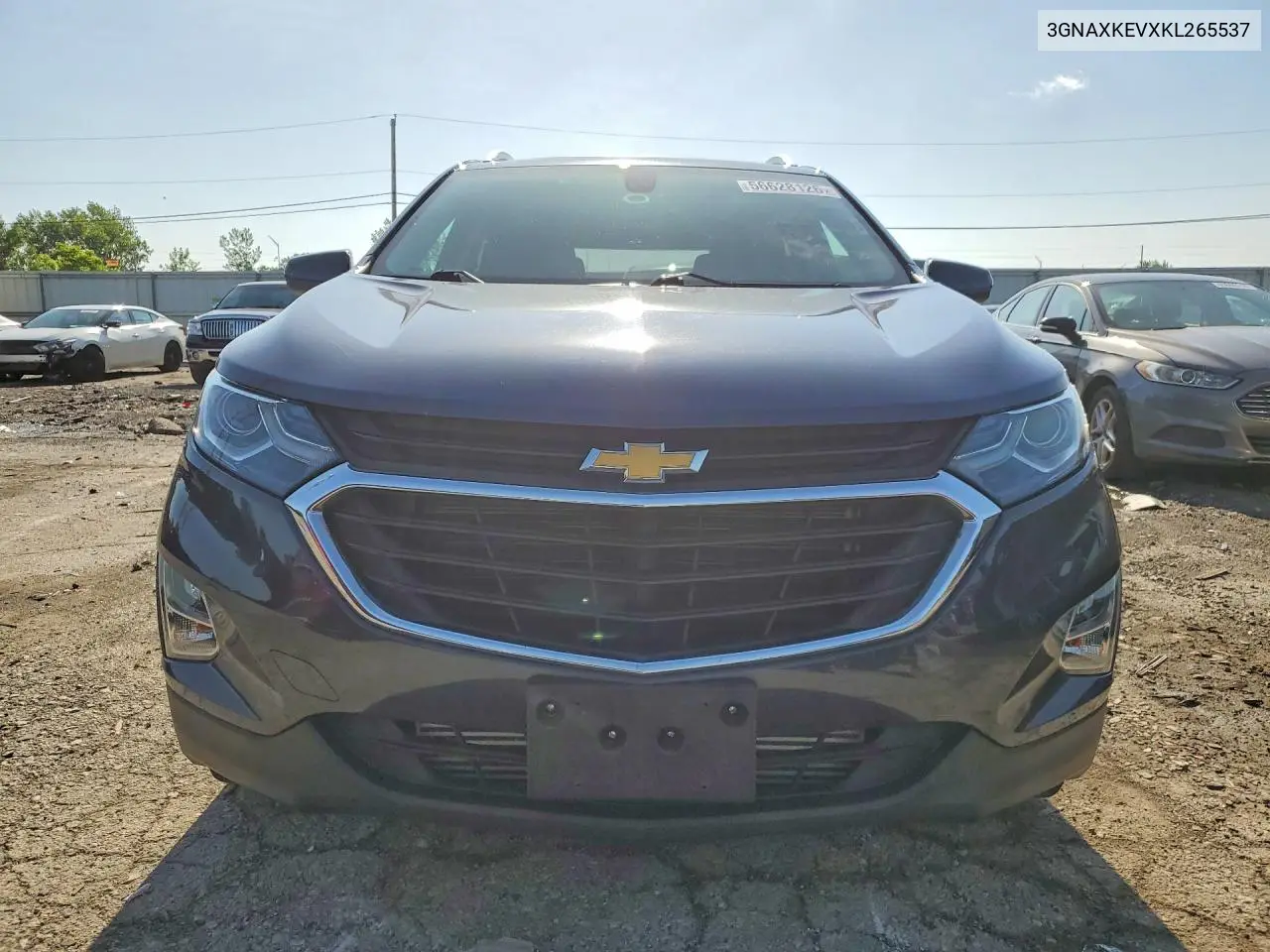 2019 Chevrolet Equinox Lt VIN: 3GNAXKEVXKL265537 Lot: 56628126