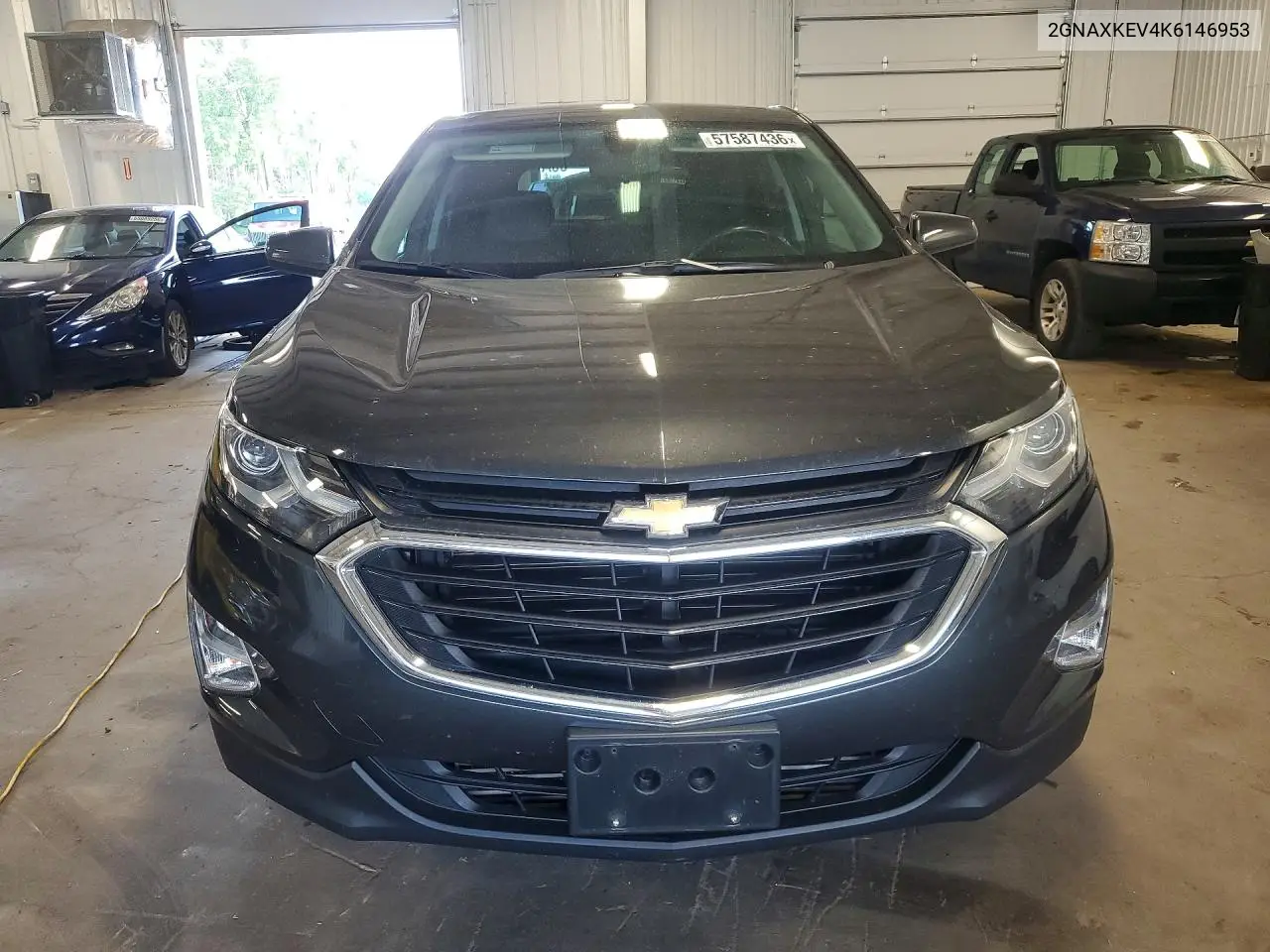 2019 Chevrolet Equinox Lt VIN: 2GNAXKEV4K6146953 Lot: 57587436