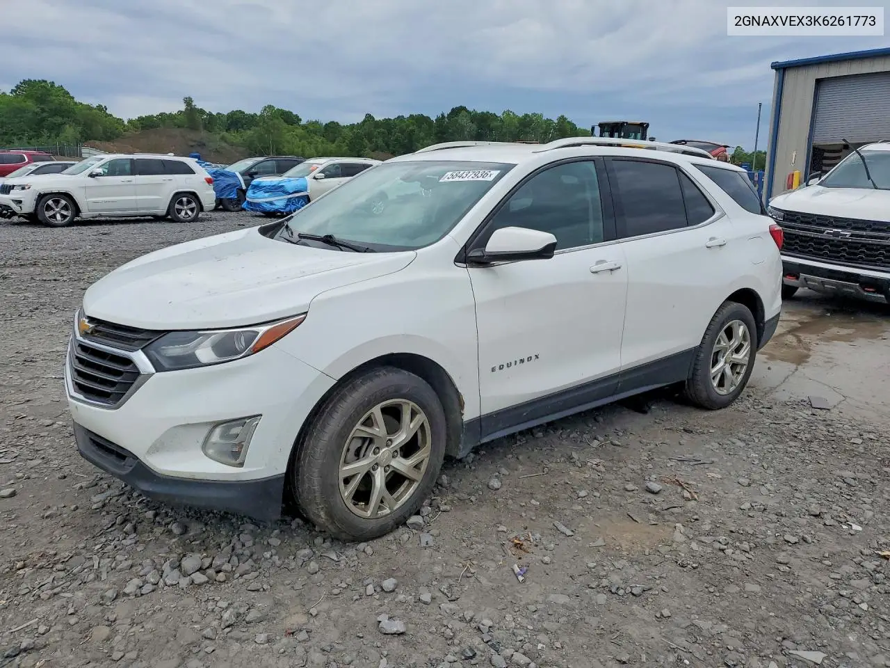 2GNAXVEX3K6261773 2019 Chevrolet Equinox Lt