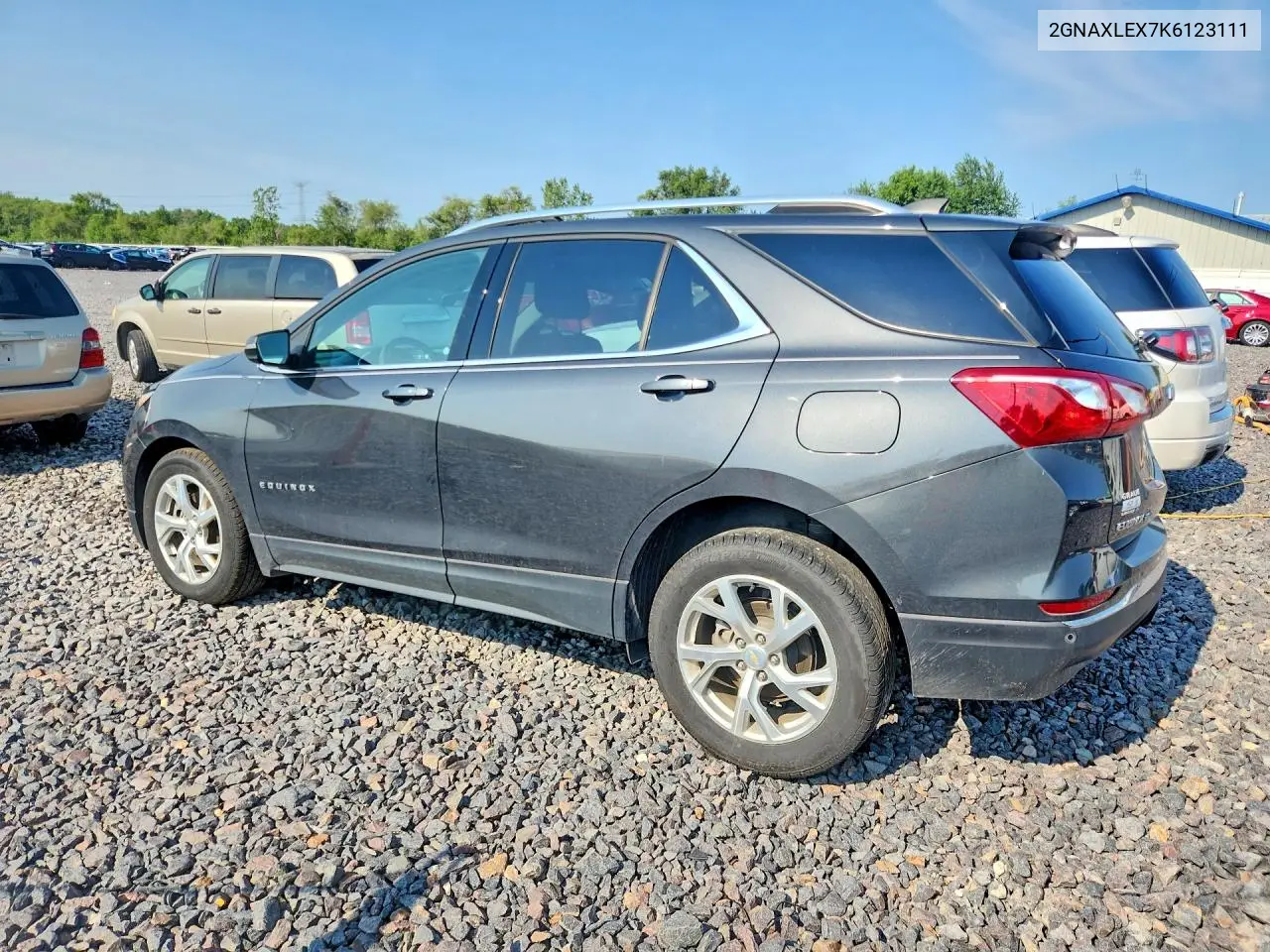2019 Chevrolet Equinox Lt VIN: 2GNAXLEX7K6123111 Lot: 59871946