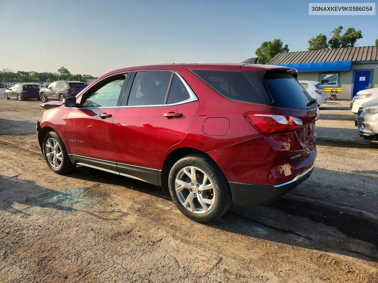 2019 Chevrolet Equinox Lt VIN: 3GNAXKEV9KS586054 Lot: 60877016