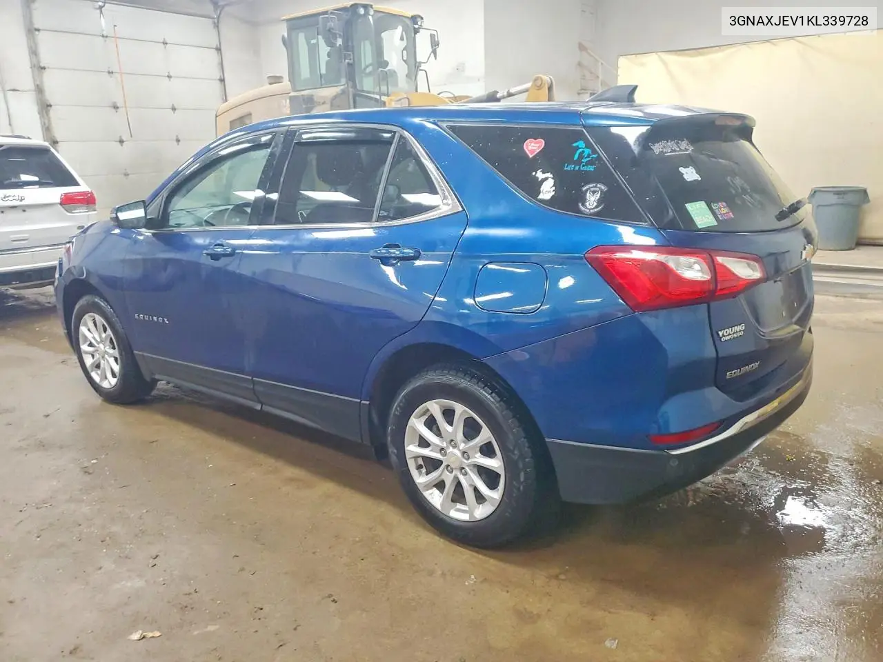 2019 Chevrolet Equinox Lt VIN: 3GNAXJEV1KL339728 Lot: 61192416