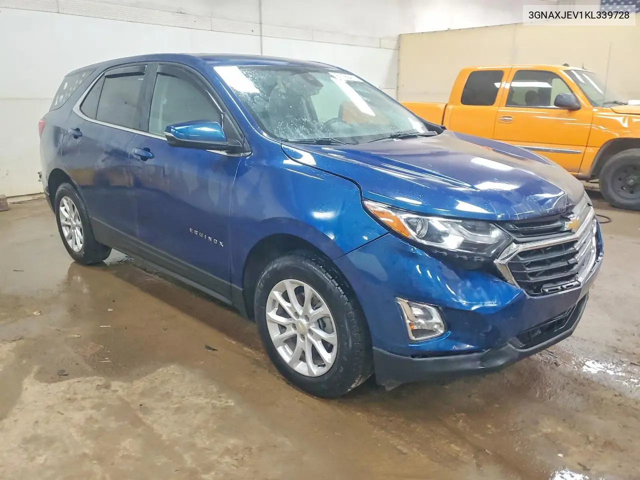 2019 Chevrolet Equinox Lt VIN: 3GNAXJEV1KL339728 Lot: 61192416