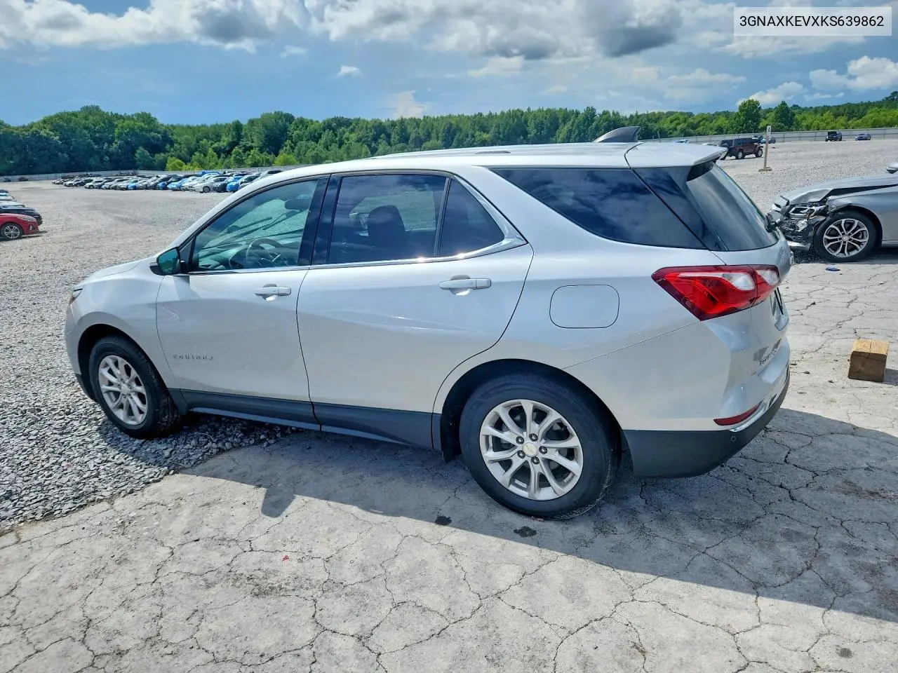 2019 Chevrolet Equinox Lt VIN: 3GNAXKEVXKS639862 Lot: 61234606