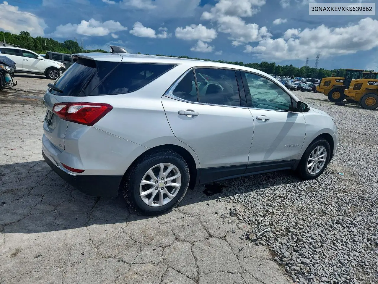 2019 Chevrolet Equinox Lt VIN: 3GNAXKEVXKS639862 Lot: 61234606