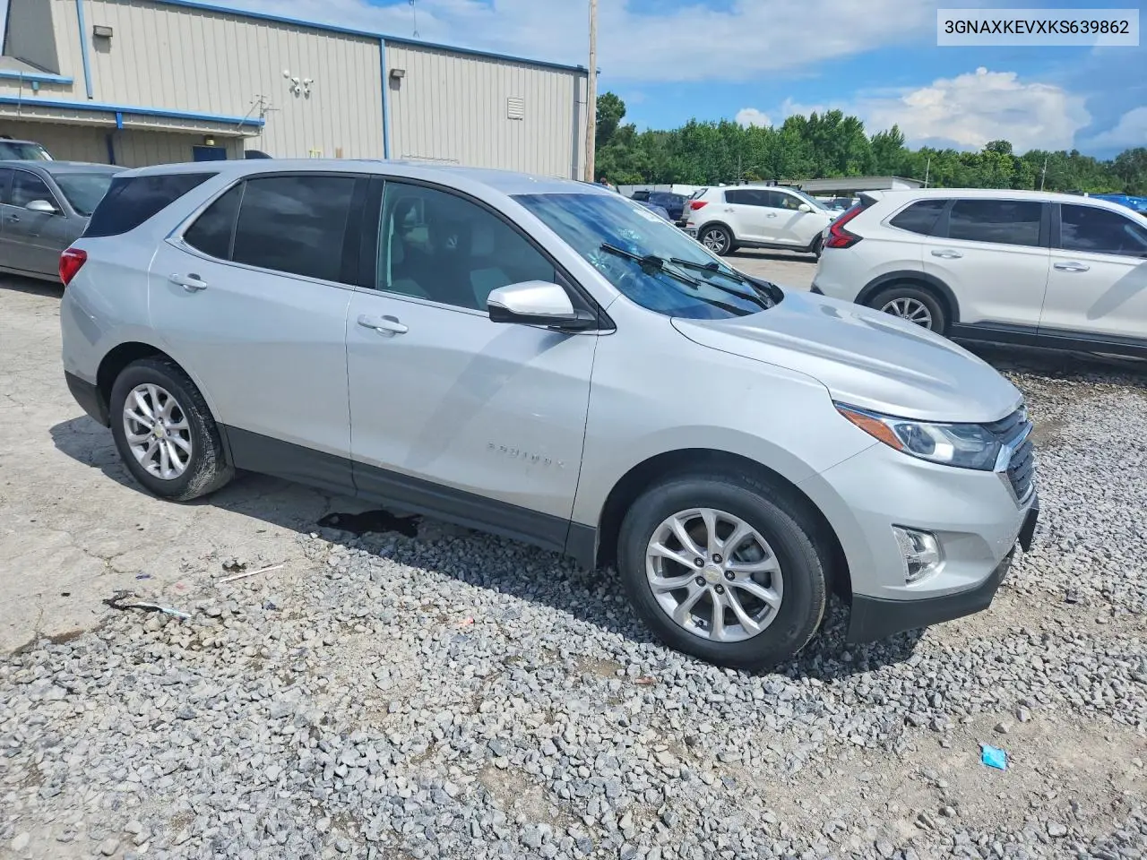 2019 Chevrolet Equinox Lt VIN: 3GNAXKEVXKS639862 Lot: 61234606