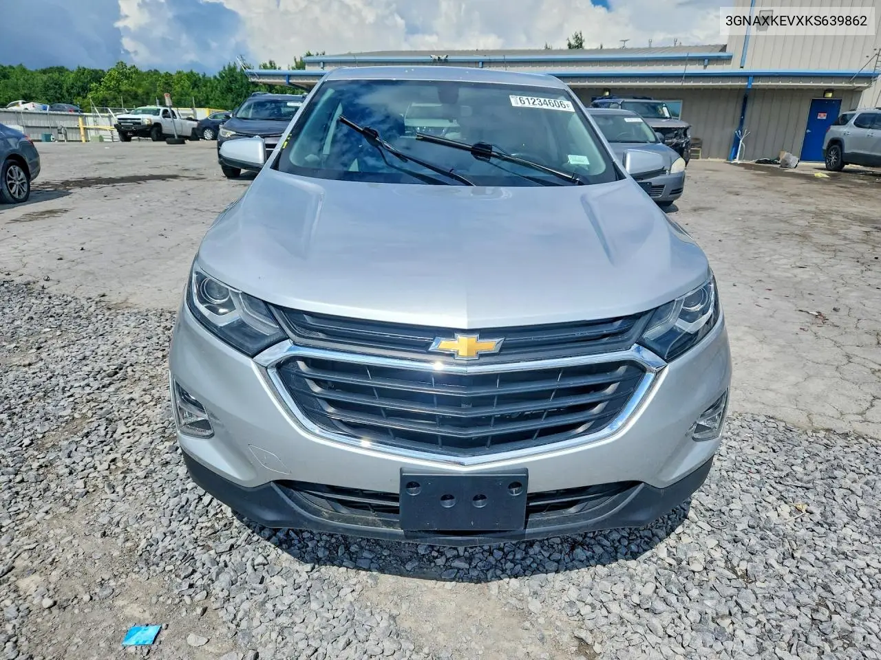 2019 Chevrolet Equinox Lt VIN: 3GNAXKEVXKS639862 Lot: 61234606