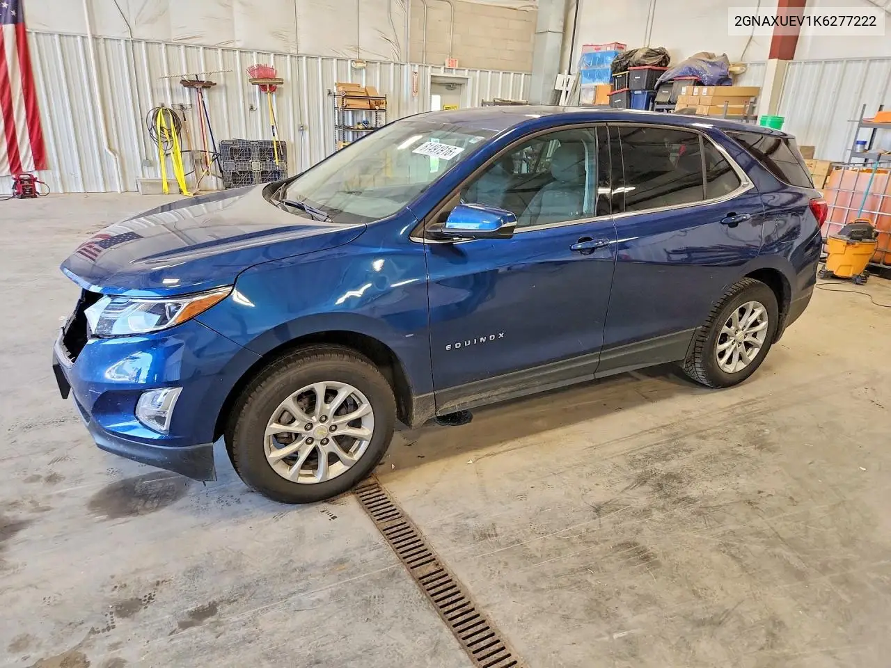 2019 Chevrolet Equinox Lt VIN: 2GNAXUEV1K6277222 Lot: 61491916