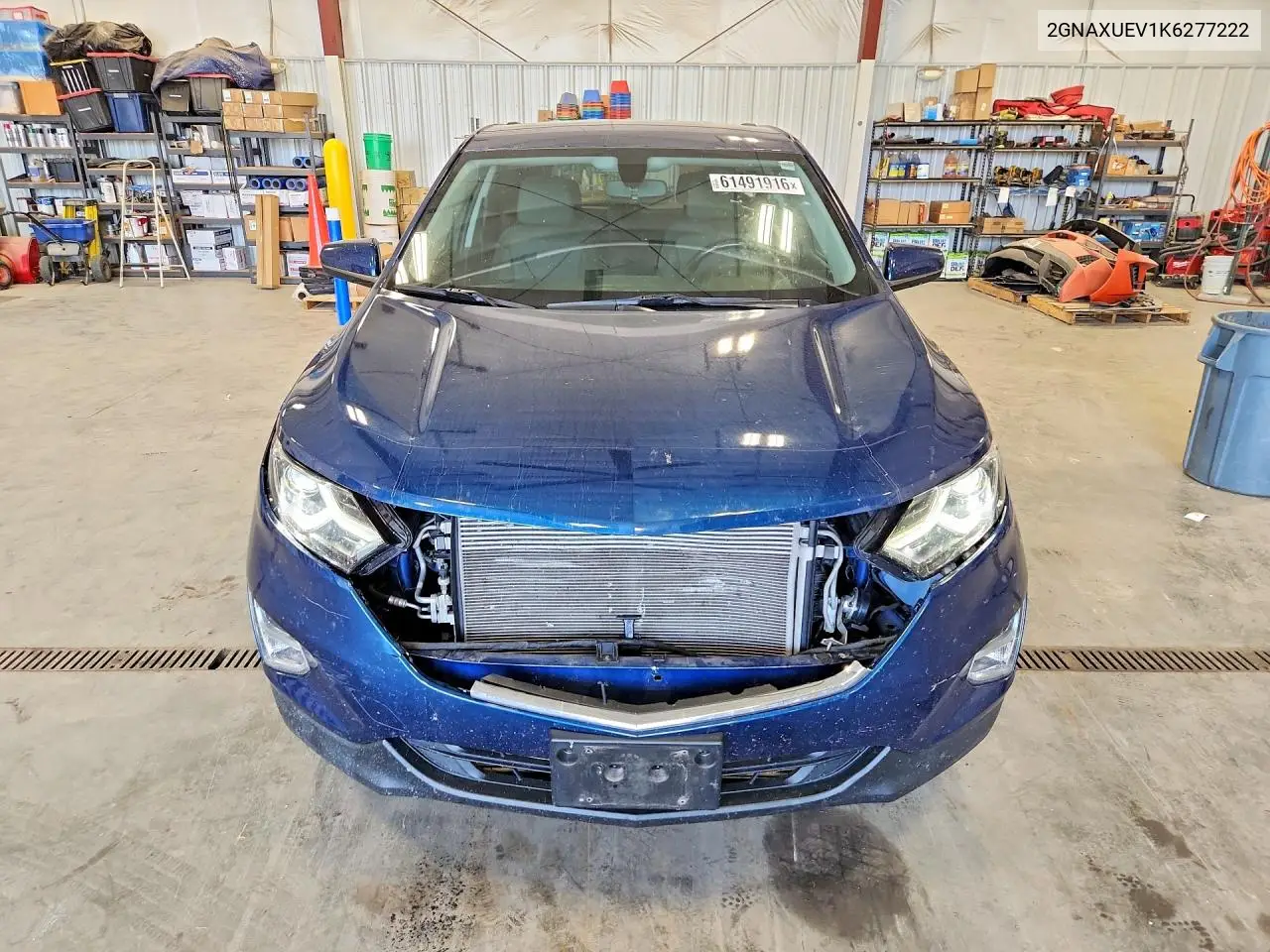 2019 Chevrolet Equinox Lt VIN: 2GNAXUEV1K6277222 Lot: 61491916
