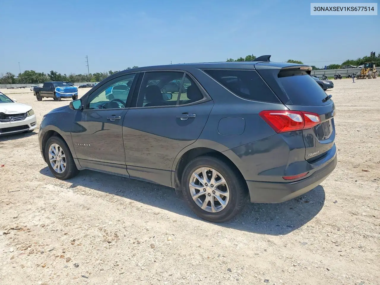 2019 Chevrolet Equinox Ls VIN: 3GNAXSEV1KS677514 Lot: 61705196