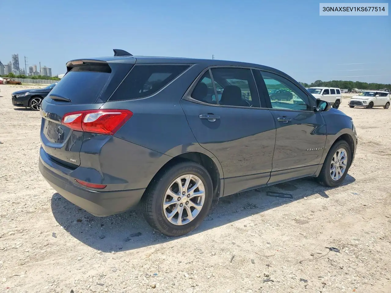 2019 Chevrolet Equinox Ls VIN: 3GNAXSEV1KS677514 Lot: 61705196