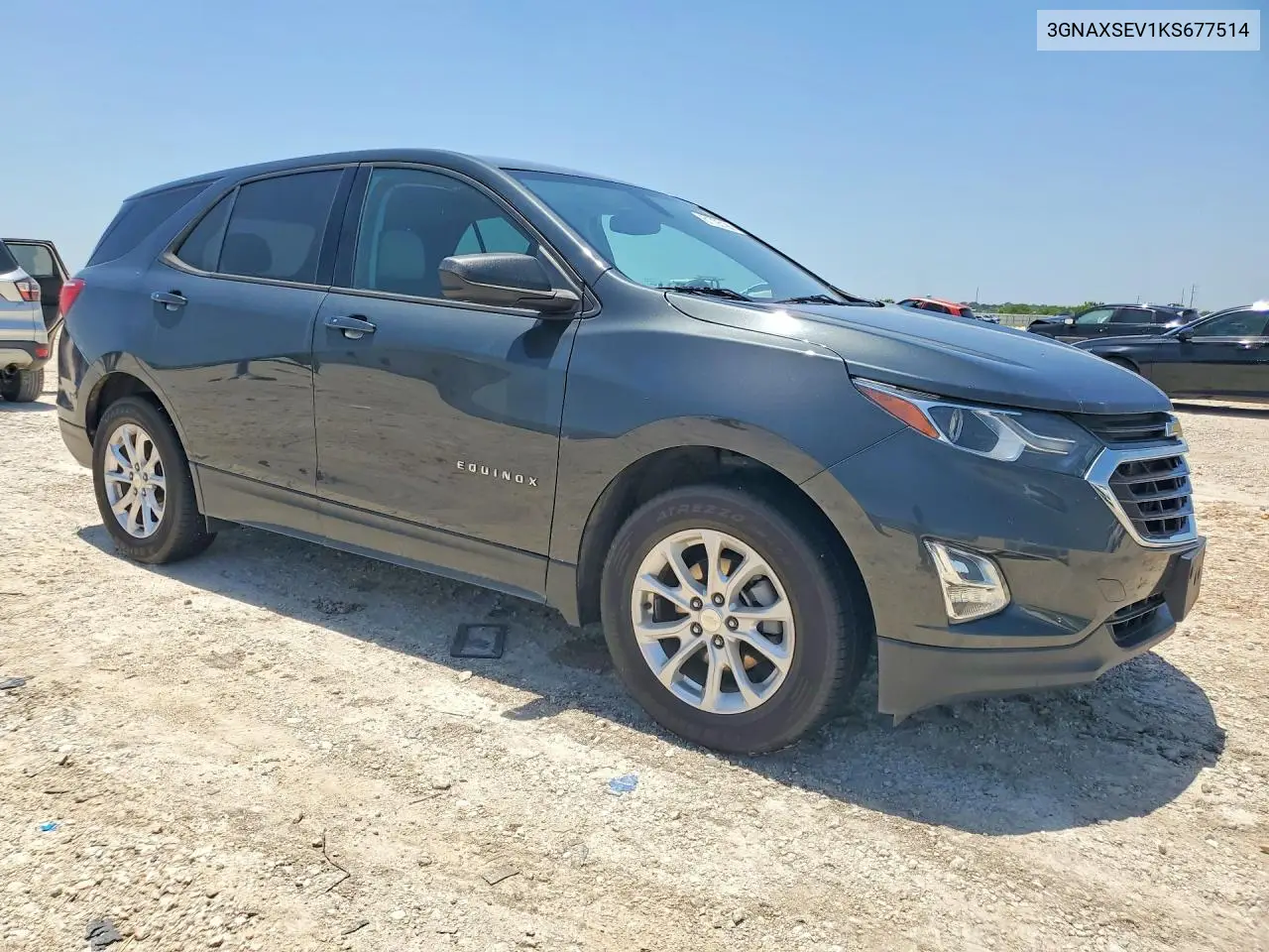 2019 Chevrolet Equinox Ls VIN: 3GNAXSEV1KS677514 Lot: 61705196