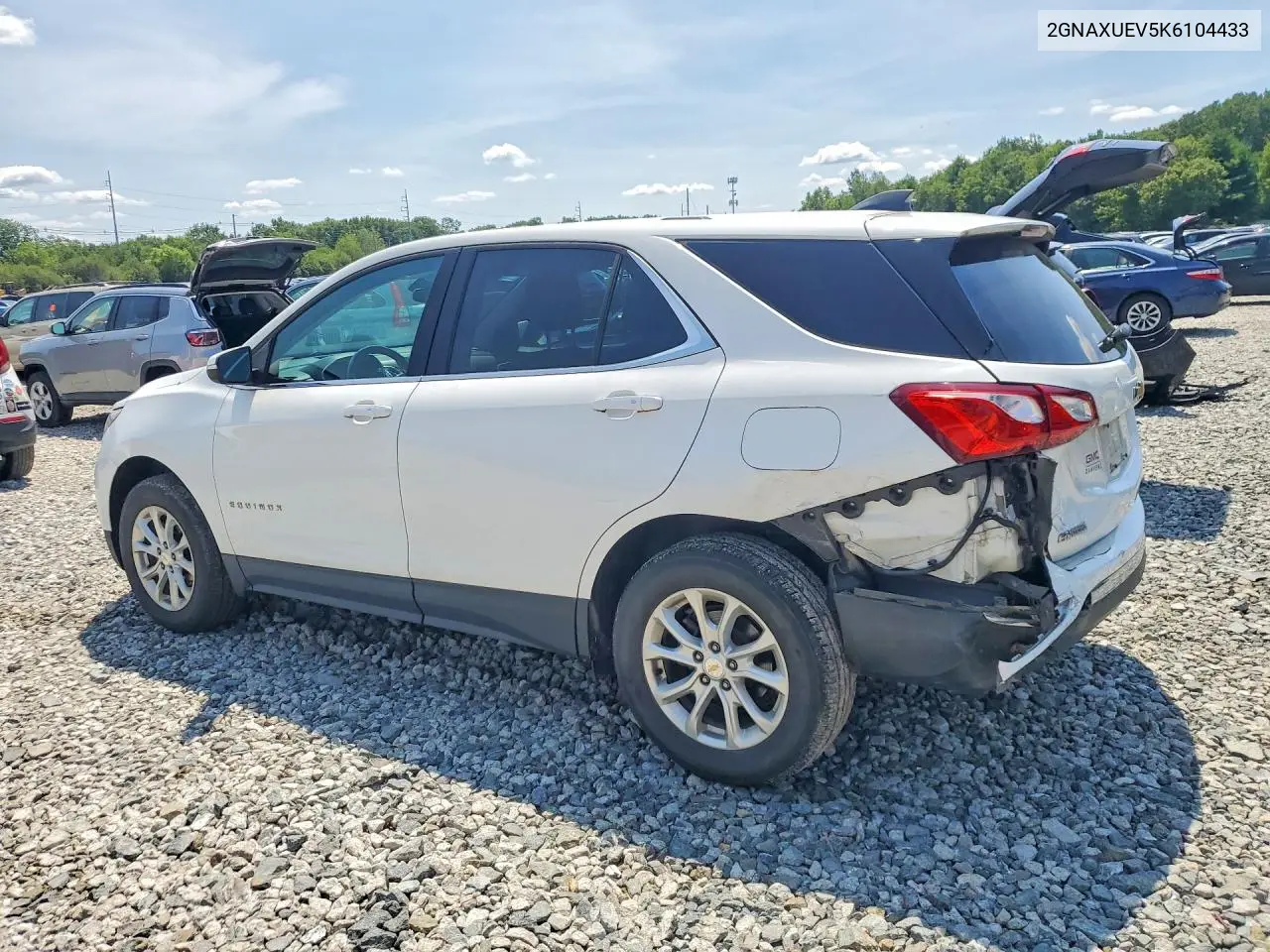 2019 Chevrolet Equinox Lt VIN: 2GNAXUEV5K6104433 Lot: 61893006