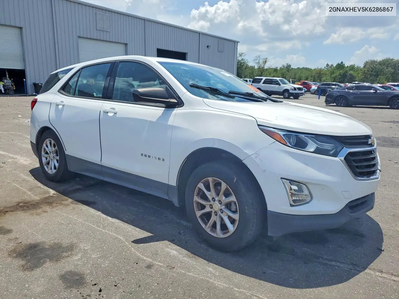 2019 Chevrolet Equinox Ls VIN: 2GNAXHEV5K6286867 Lot: 61916356
