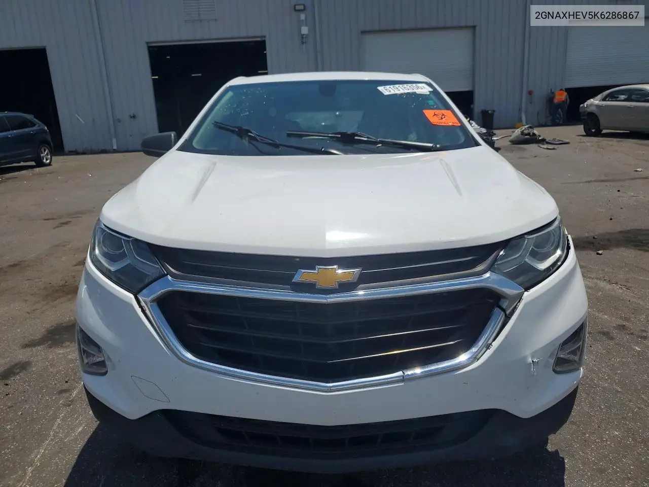 2019 Chevrolet Equinox Ls VIN: 2GNAXHEV5K6286867 Lot: 61916356