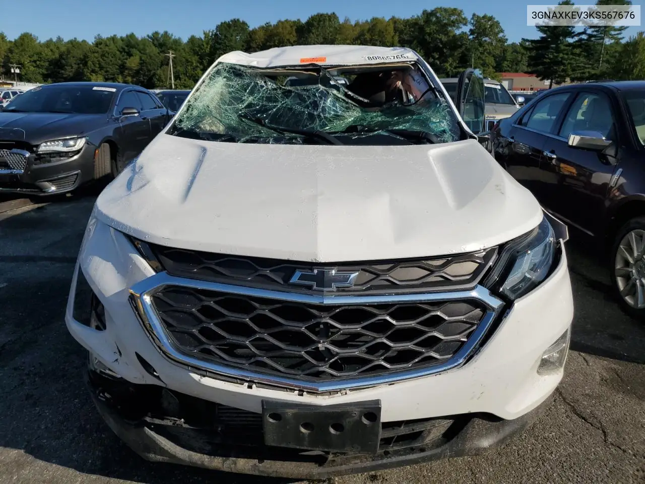 3GNAXKEV3KS567676 2019 Chevrolet Equinox Lt