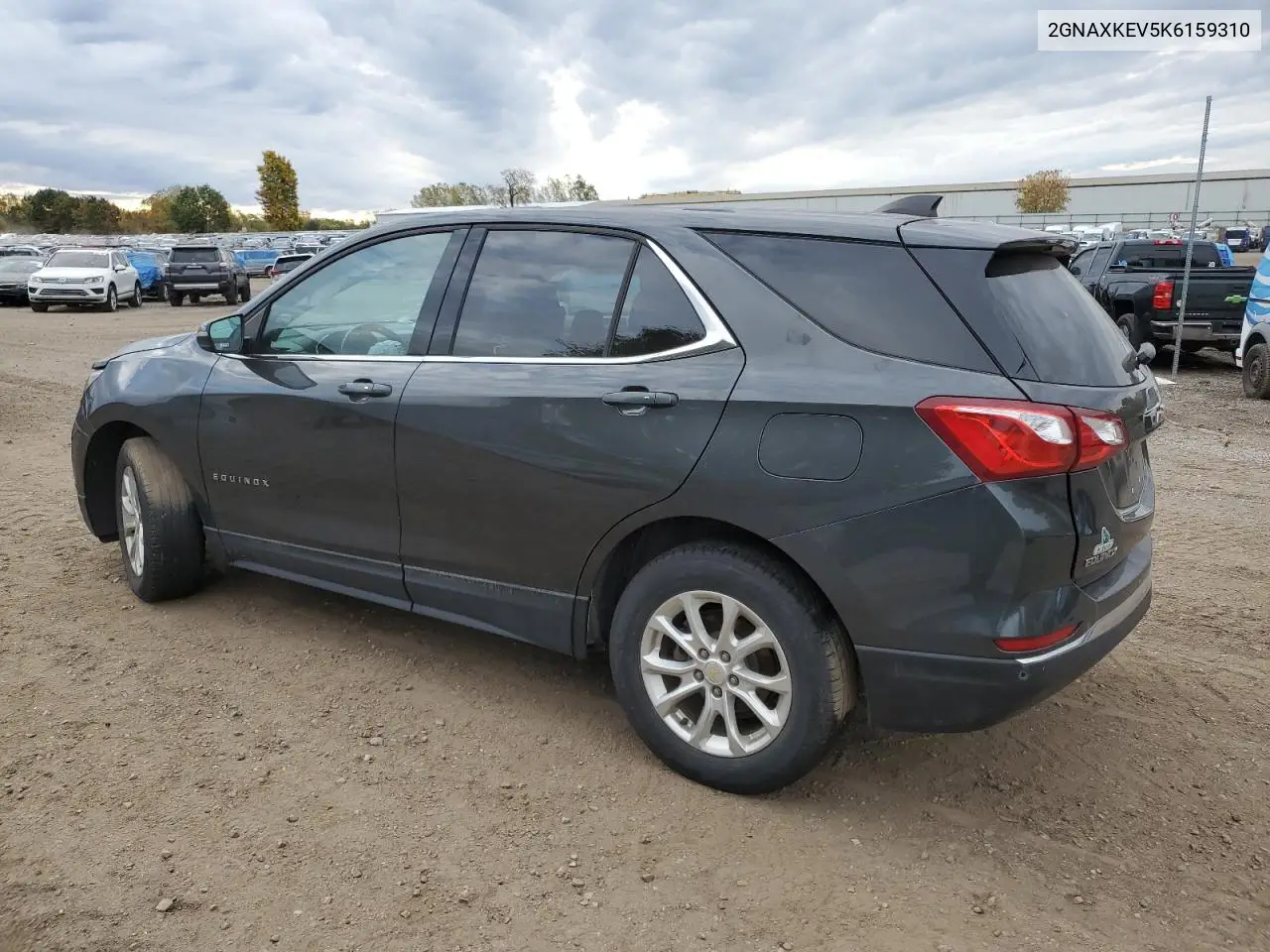 2GNAXKEV5K6159310 2019 Chevrolet Equinox Lt