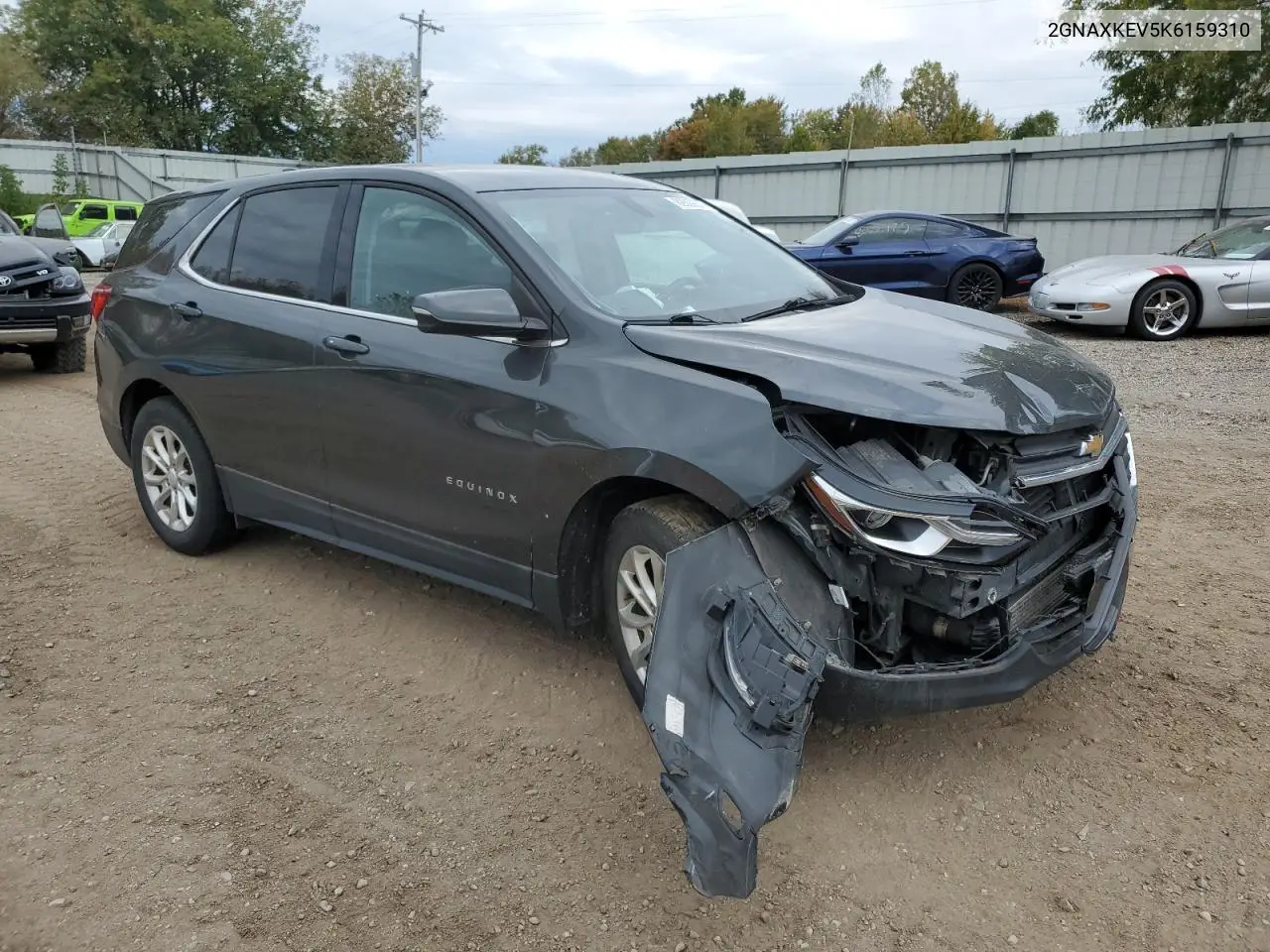 2GNAXKEV5K6159310 2019 Chevrolet Equinox Lt