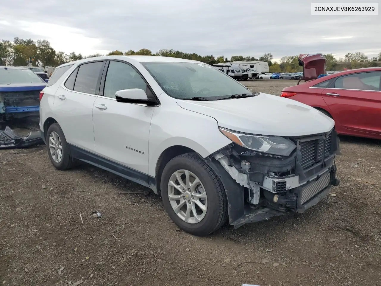2GNAXJEV8K6263929 2019 Chevrolet Equinox Lt