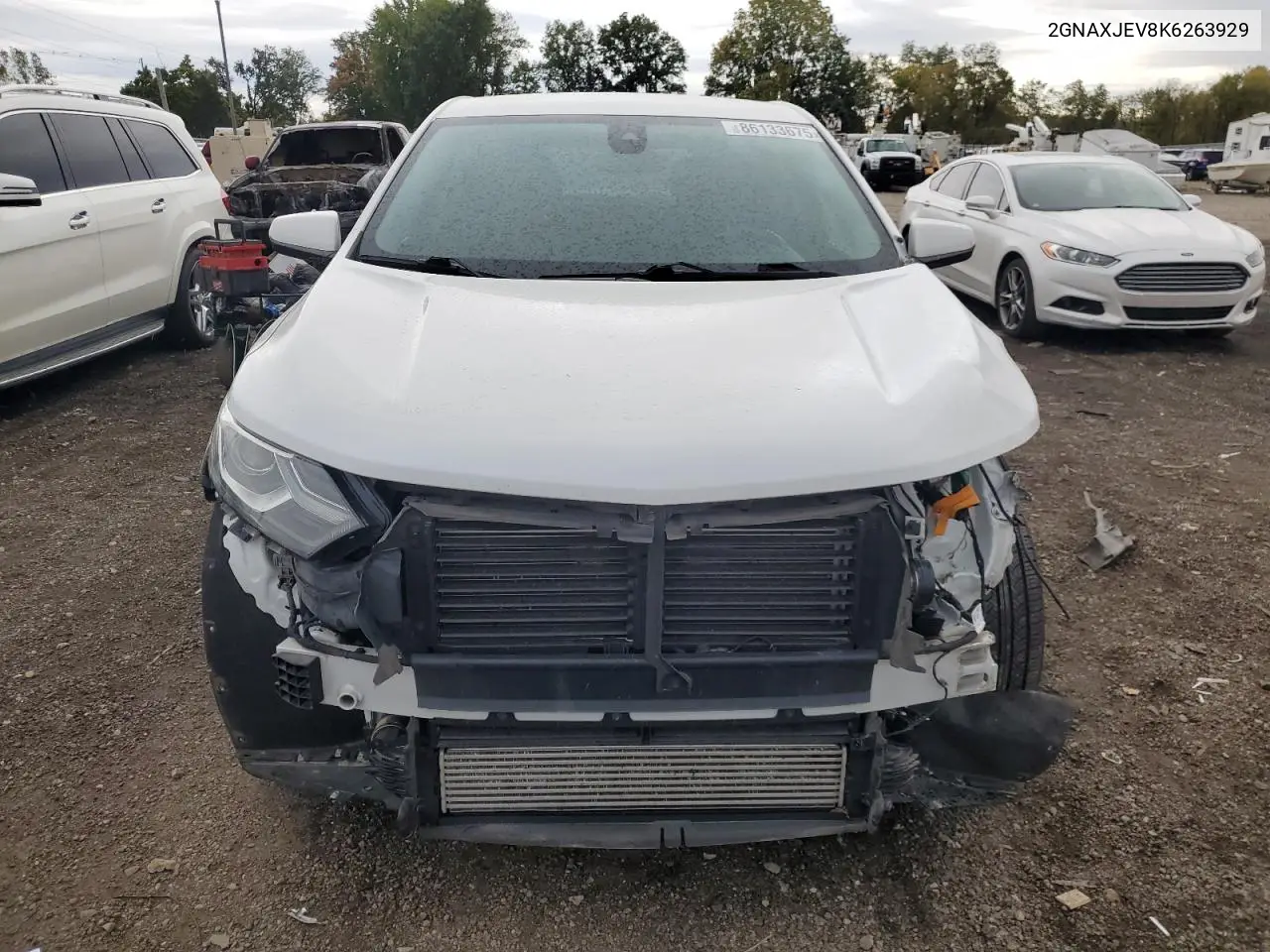 2GNAXJEV8K6263929 2019 Chevrolet Equinox Lt