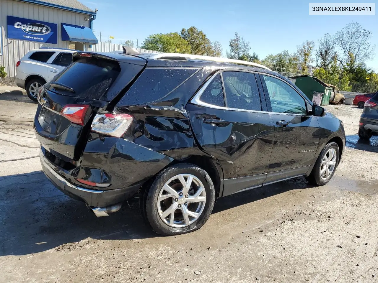 3GNAXLEX8KL249411 2019 Chevrolet Equinox Lt
