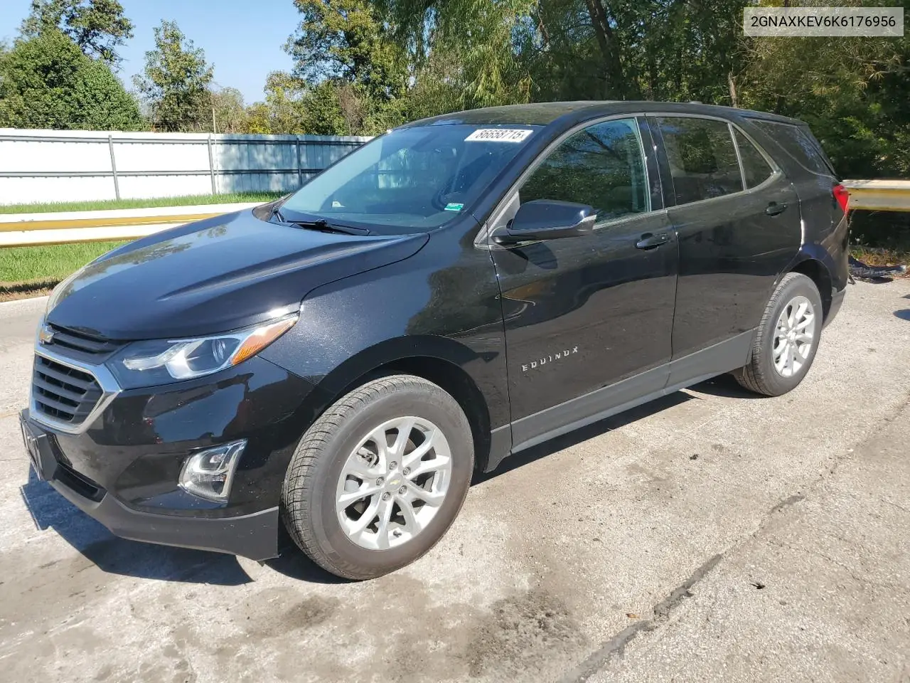 2GNAXKEV6K6176956 2019 Chevrolet Equinox Lt