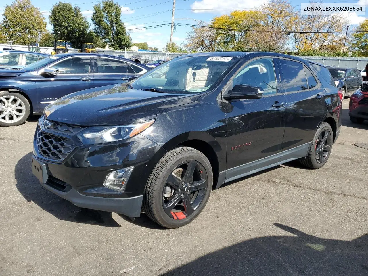 2GNAXLEXXK6208654 2019 Chevrolet Equinox Lt