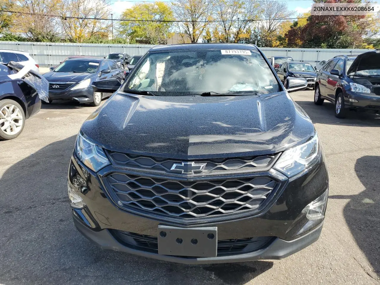 2GNAXLEXXK6208654 2019 Chevrolet Equinox Lt