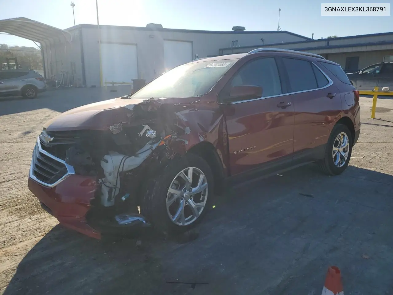 3GNAXLEX3KL368791 2019 Chev Equinox Lt