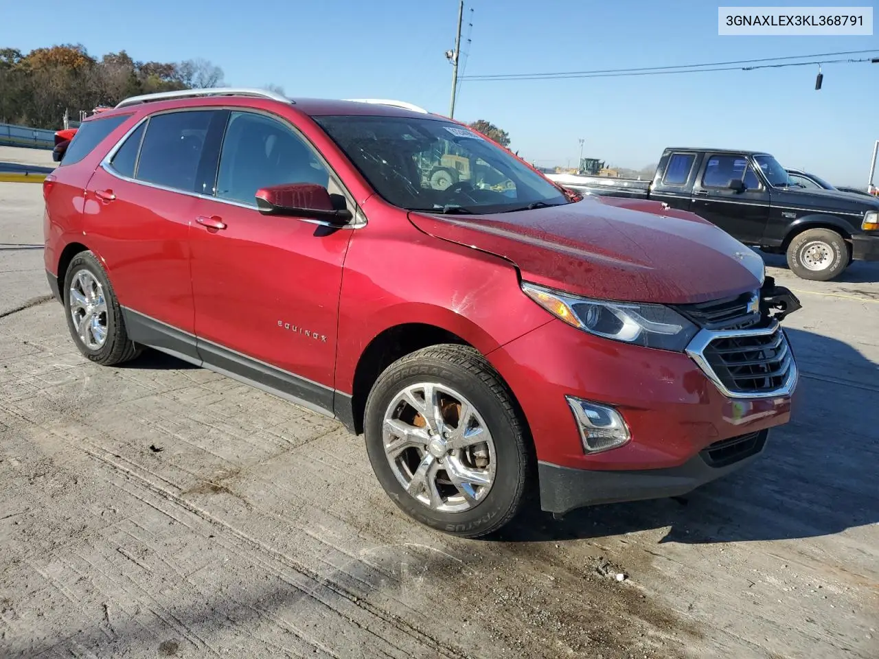 3GNAXLEX3KL368791 2019 Chev Equinox Lt
