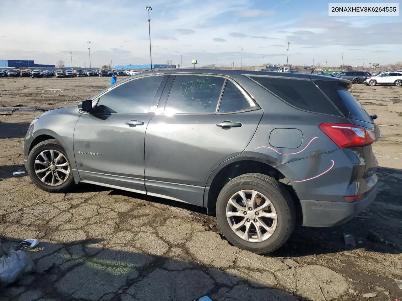 2GNAXHEV8K6264555 2019 Chevrolet Equinox Ls