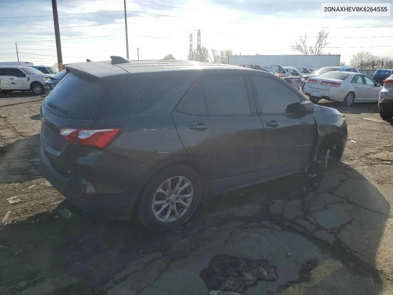 2GNAXHEV8K6264555 2019 Chevrolet Equinox Ls