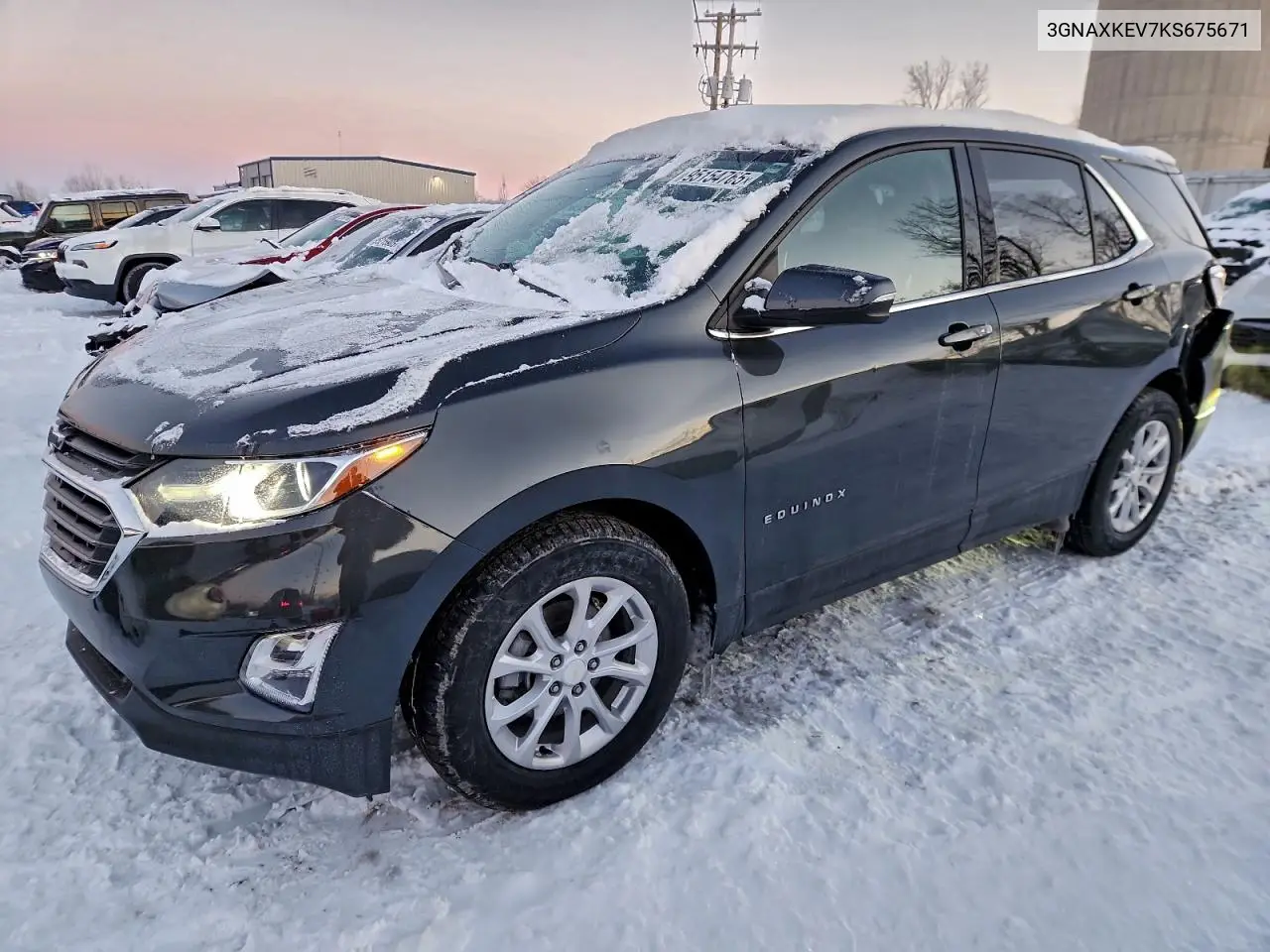 3GNAXKEV7KS675671 2019 Chevrolet Equinox Lt