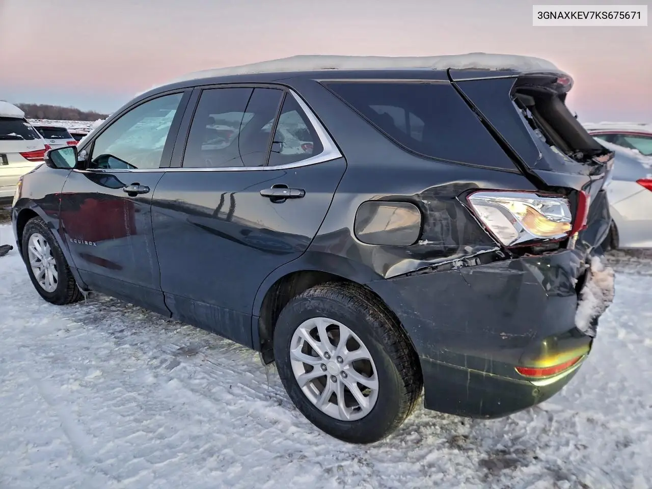 3GNAXKEV7KS675671 2019 Chevrolet Equinox Lt