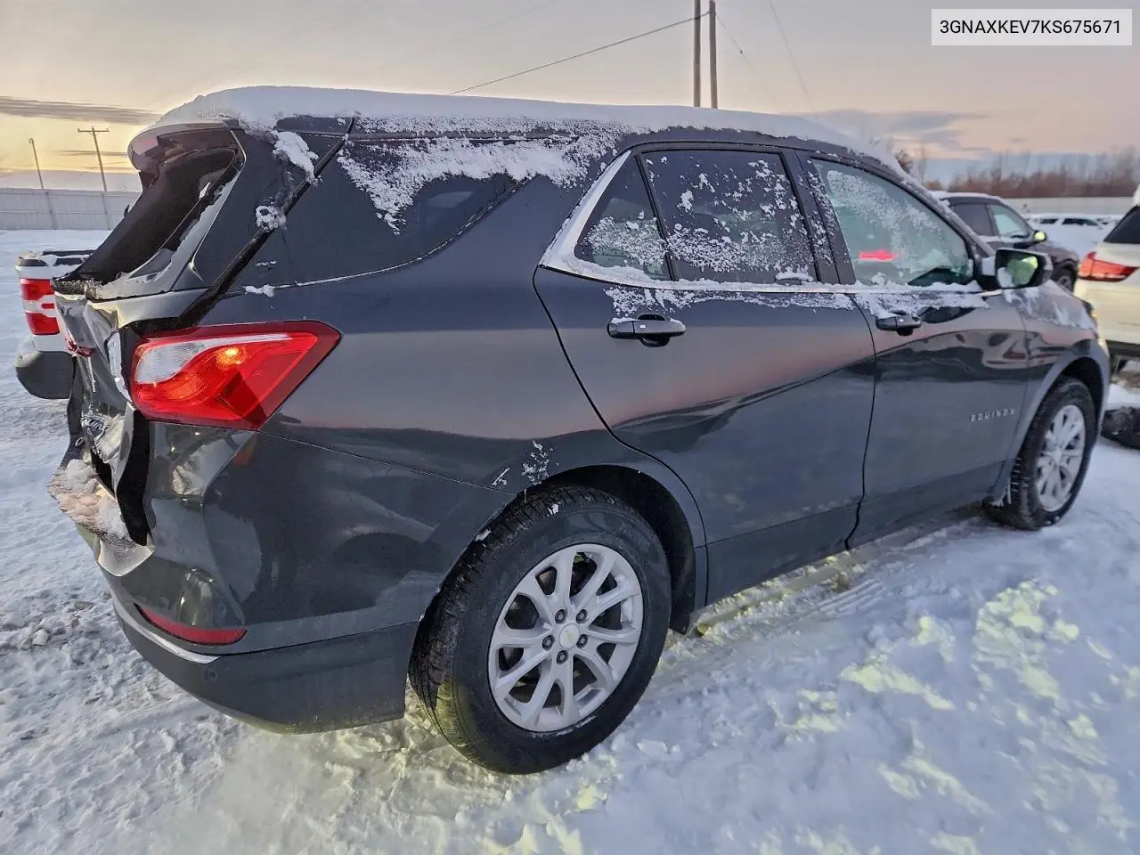 3GNAXKEV7KS675671 2019 Chevrolet Equinox Lt
