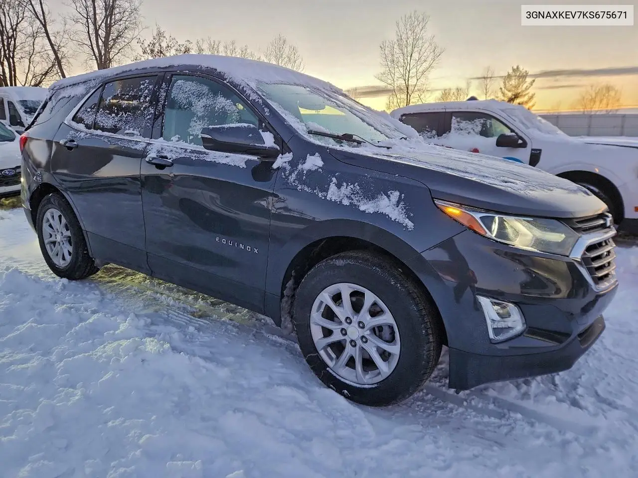 3GNAXKEV7KS675671 2019 Chevrolet Equinox Lt
