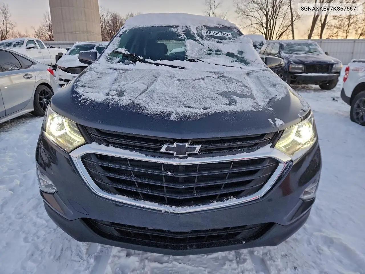3GNAXKEV7KS675671 2019 Chevrolet Equinox Lt