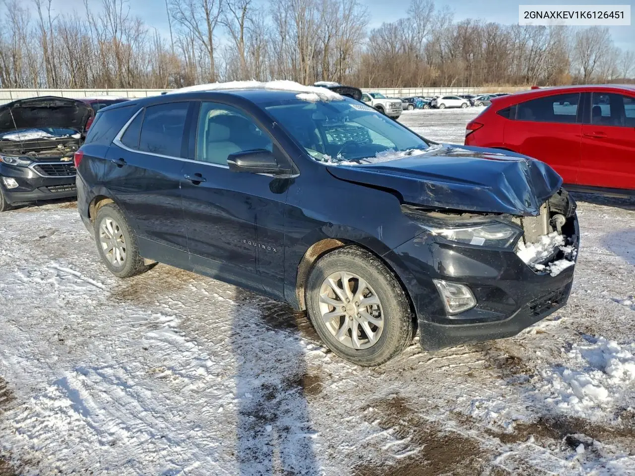 2GNAXKEV1K6126451 2019 Chevrolet Equinox Lt